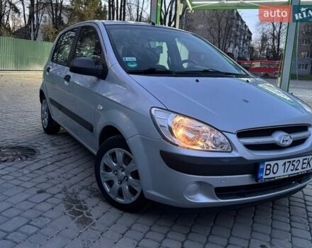 Серый Хендай Гетц, объемом двигателя 1.1 л и пробегом 147 тыс. км за 3900 $, фото 1 на Automoto.ua