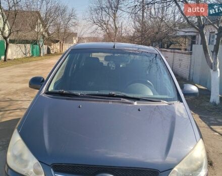 Серый Хендай Гетц, объемом двигателя 1.4 л и пробегом 140 тыс. км за 4200 $, фото 1 на Automoto.ua