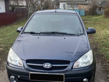 Серый Хендай Гетц, объемом двигателя 1.4 л и пробегом 200 тыс. км за 3500 $, фото 1 на Automoto.ua