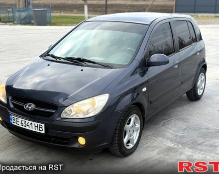 Серый Хендай Гетц, объемом двигателя 1.4 л и пробегом 187 тыс. км за 4000 $, фото 1 на Automoto.ua