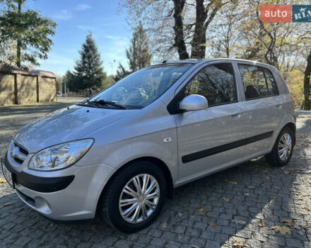 Серый Хендай Гетц, объемом двигателя 1.34 л и пробегом 210 тыс. км за 5900 $, фото 1 на Automoto.ua
