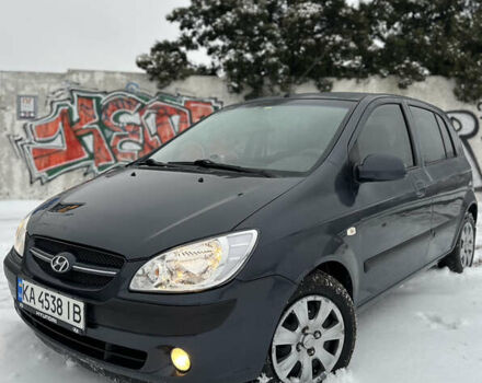 Серый Хендай Гетц, объемом двигателя 1.4 л и пробегом 174 тыс. км за 5000 $, фото 1 на Automoto.ua