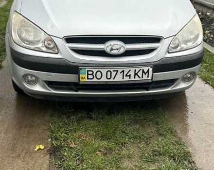 Серый Хендай Гетц, объемом двигателя 1.4 л и пробегом 287 тыс. км за 6199 $, фото 1 на Automoto.ua
