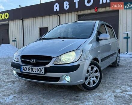 Серый Хендай Гетц, объемом двигателя 1.6 л и пробегом 175 тыс. км за 5949 $, фото 1 на Automoto.ua