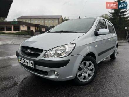 Сірий Хендай Гетц, об'ємом двигуна 1.4 л та пробігом 65 тис. км за 6900 $, фото 1 на Automoto.ua