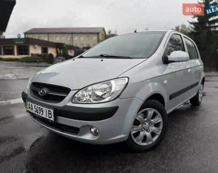 Сірий Хендай Гетц, об'ємом двигуна 1.4 л та пробігом 65 тис. км за 6900 $, фото 1 на Automoto.ua