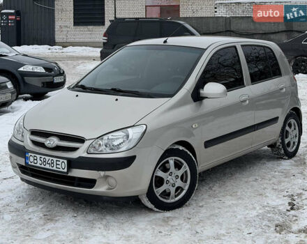 Серый Хендай Гетц, объемом двигателя 1.4 л и пробегом 109 тыс. км за 5450 $, фото 1 на Automoto.ua