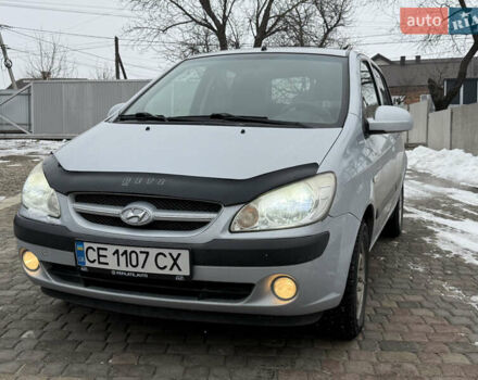 Серый Хендай Гетц, объемом двигателя 1.4 л и пробегом 152 тыс. км за 6000 $, фото 1 на Automoto.ua