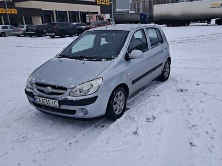 Серый Хендай Гетц, объемом двигателя 1.4 л и пробегом 141 тыс. км за 4500 $, фото 1 на Automoto.ua