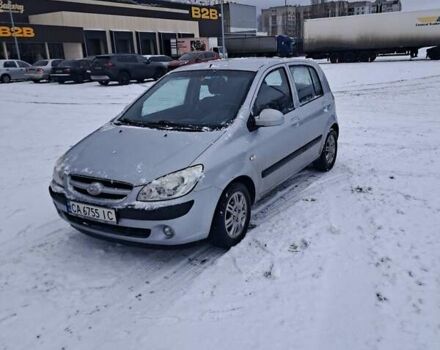 Серый Хендай Гетц, объемом двигателя 1.4 л и пробегом 141 тыс. км за 4500 $, фото 1 на Automoto.ua