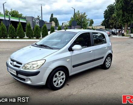 Серый Хендай Гетц, объемом двигателя 1.6 л и пробегом 162 тыс. км за 5500 $, фото 1 на Automoto.ua