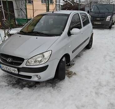 Серый Хендай Гетц, объемом двигателя 1.4 л и пробегом 267 тыс. км за 3400 $, фото 1 на Automoto.ua