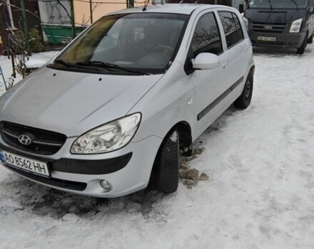 Сірий Хендай Гетц, об'ємом двигуна 1.4 л та пробігом 267 тис. км за 3500 $, фото 1 на Automoto.ua