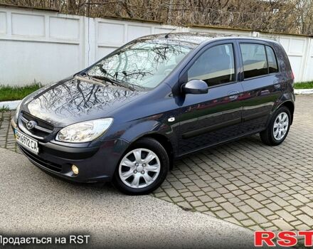 Серый Хендай Гетц, объемом двигателя 1.4 л и пробегом 42 тыс. км за 6500 $, фото 1 на Automoto.ua