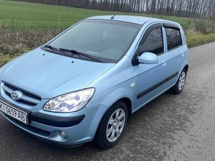 Серый Хендай Гетц, объемом двигателя 1.4 л и пробегом 206 тыс. км за 3600 $, фото 1 на Automoto.ua