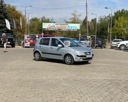 Серый Хендай Гетц, объемом двигателя 1.4 л и пробегом 160 тыс. км за 4999 $, фото 1 на Automoto.ua