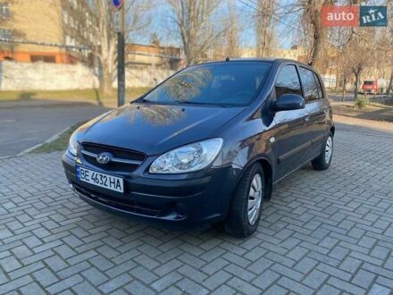 Сірий Хендай Гетц, об'ємом двигуна 1.4 л та пробігом 186 тис. км за 4200 $, фото 1 на Automoto.ua