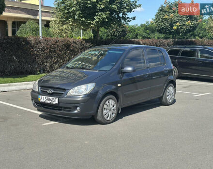 Серый Хендай Гетц, объемом двигателя 1.4 л и пробегом 157 тыс. км за 5900 $, фото 1 на Automoto.ua
