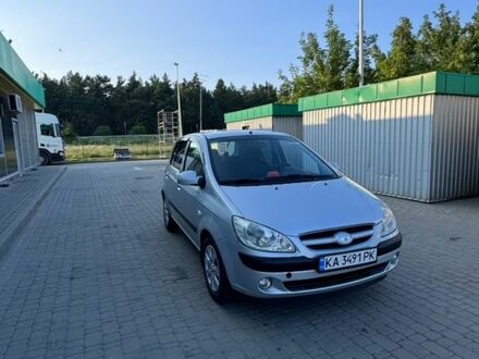 Серый Хендай Гетц, объемом двигателя 1.4 л и пробегом 180 тыс. км за 5300 $, фото 1 на Automoto.ua