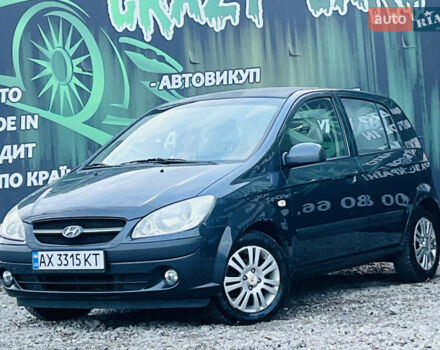 Серый Хендай Гетц, объемом двигателя 1.4 л и пробегом 119 тыс. км за 4800 $, фото 1 на Automoto.ua