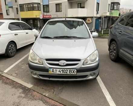 Серый Хендай Гетц, объемом двигателя 1.4 л и пробегом 300 тыс. км за 2600 $, фото 1 на Automoto.ua