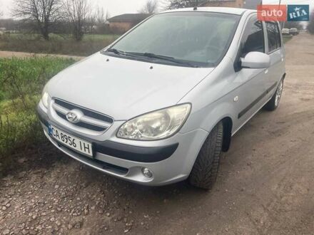 Сірий Хендай Гетц, об'ємом двигуна 1.4 л та пробігом 160 тис. км за 5200 $, фото 1 на Automoto.ua