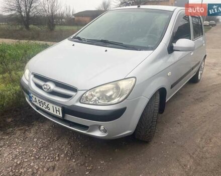 Серый Хендай Гетц, объемом двигателя 1.4 л и пробегом 160 тыс. км за 6000 $, фото 1 на Automoto.ua