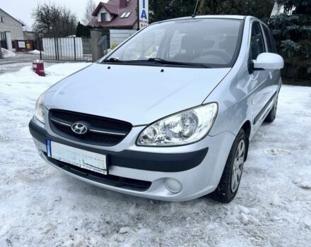 Серый Хендай Гетц, объемом двигателя 1.1 л и пробегом 170 тыс. км за 2160 $, фото 1 на Automoto.ua