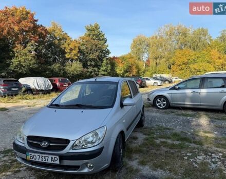Серый Хендай Гетц, объемом двигателя 1.4 л и пробегом 87 тыс. км за 6700 $, фото 1 на Automoto.ua