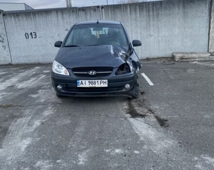 Серый Хендай Гетц, объемом двигателя 1.4 л и пробегом 1 тыс. км за 3300 $, фото 1 на Automoto.ua