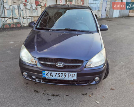 Сірий Хендай Гетц, об'ємом двигуна 1.6 л та пробігом 178 тис. км за 6500 $, фото 1 на Automoto.ua