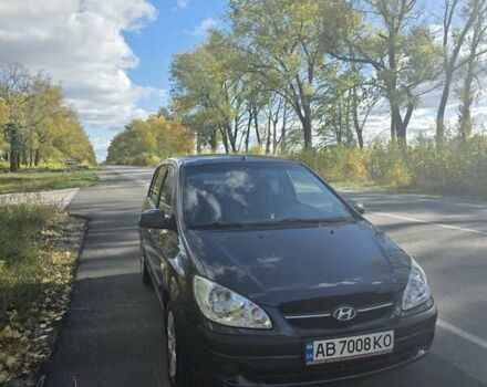 Сірий Хендай Гетц, об'ємом двигуна 1.4 л та пробігом 84 тис. км за 6100 $, фото 1 на Automoto.ua