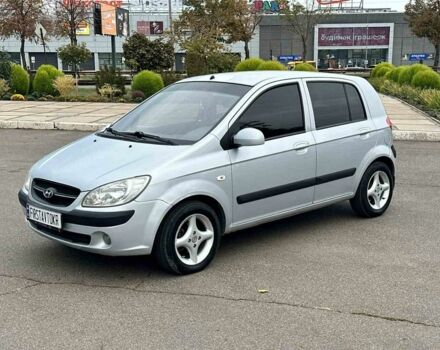 Серый Хендай Гетц, объемом двигателя 1.4 л и пробегом 170 тыс. км за 5300 $, фото 1 на Automoto.ua