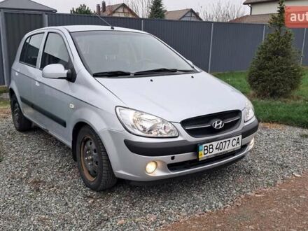 Серый Хендай Гетц, объемом двигателя 1.6 л и пробегом 137 тыс. км за 6000 $, фото 1 на Automoto.ua
