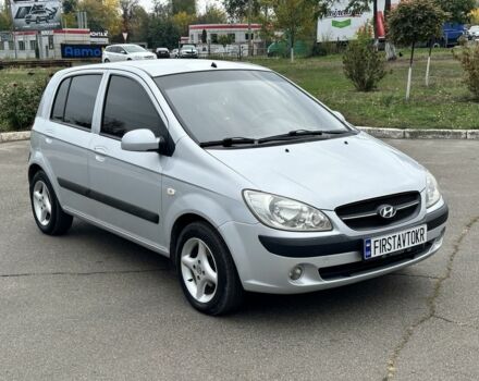 Серый Хендай Гетц, объемом двигателя 1.4 л и пробегом 173 тыс. км за 5200 $, фото 1 на Automoto.ua