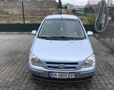 Синий Хендай Гетц, объемом двигателя 1.1 л и пробегом 300 тыс. км за 3500 $, фото 1 на Automoto.ua