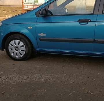 Синій Хендай Гетц, об'ємом двигуна 1.1 л та пробігом 162 тис. км за 3300 $, фото 1 на Automoto.ua