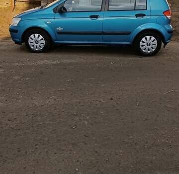 Синій Хендай Гетц, об'ємом двигуна 1.1 л та пробігом 162 тис. км за 3300 $, фото 2 на Automoto.ua