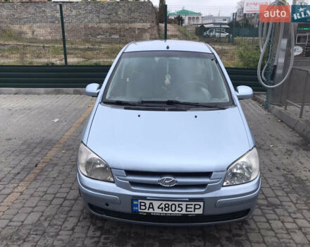 Синий Хендай Гетц, объемом двигателя 1.09 л и пробегом 300 тыс. км за 3500 $, фото 1 на Automoto.ua