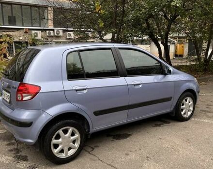 Синий Хендай Гетц, объемом двигателя 1.3 л и пробегом 172 тыс. км за 4500 $, фото 3 на Automoto.ua
