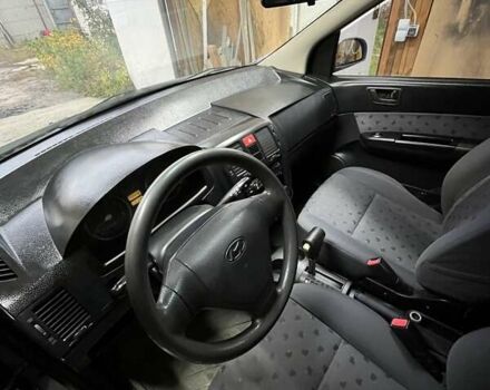 Синий Хендай Гетц, объемом двигателя 1.3 л и пробегом 172 тыс. км за 4500 $, фото 5 на Automoto.ua