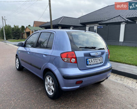 Синій Хендай Гетц, об'ємом двигуна 1.34 л та пробігом 207 тис. км за 5200 $, фото 8 на Automoto.ua