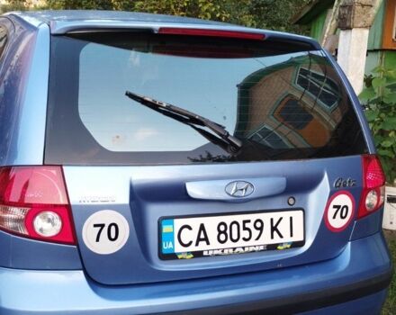 Синий Хендай Гетц, объемом двигателя 1.3 л и пробегом 267 тыс. км за 4000 $, фото 4 на Automoto.ua