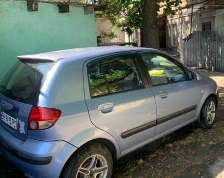 Синий Хендай Гетц, объемом двигателя 1.3 л и пробегом 350 тыс. км за 3200 $, фото 1 на Automoto.ua