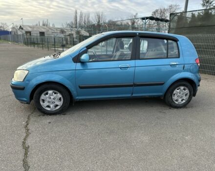 Синий Хендай Гетц, объемом двигателя 1.3 л и пробегом 259 тыс. км за 3850 $, фото 2 на Automoto.ua