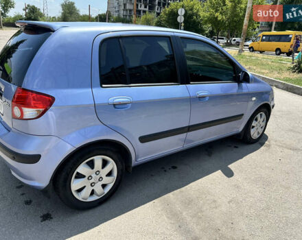 Синий Хендай Гетц, объемом двигателя 1.34 л и пробегом 208 тыс. км за 5400 $, фото 4 на Automoto.ua