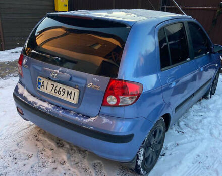 Синій Хендай Гетц, об'ємом двигуна 1.34 л та пробігом 290 тис. км за 3800 $, фото 1 на Automoto.ua