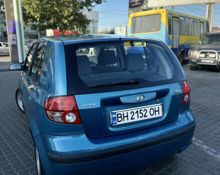Синий Хендай Гетц, объемом двигателя 1.34 л и пробегом 193 тыс. км за 4600 $, фото 3 на Automoto.ua