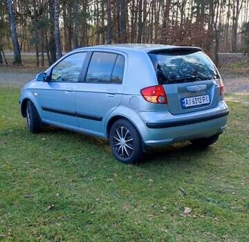 Синій Хендай Гетц, об'ємом двигуна 1.34 л та пробігом 270 тис. км за 4700 $, фото 3 на Automoto.ua