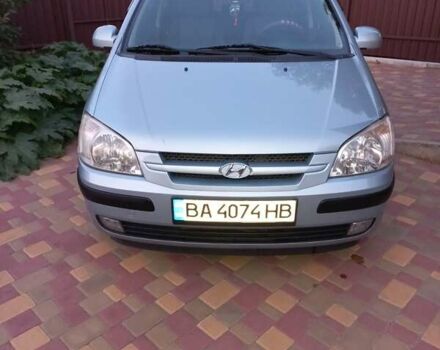 Синий Хендай Гетц, объемом двигателя 1.4 л и пробегом 186 тыс. км за 5500 $, фото 1 на Automoto.ua